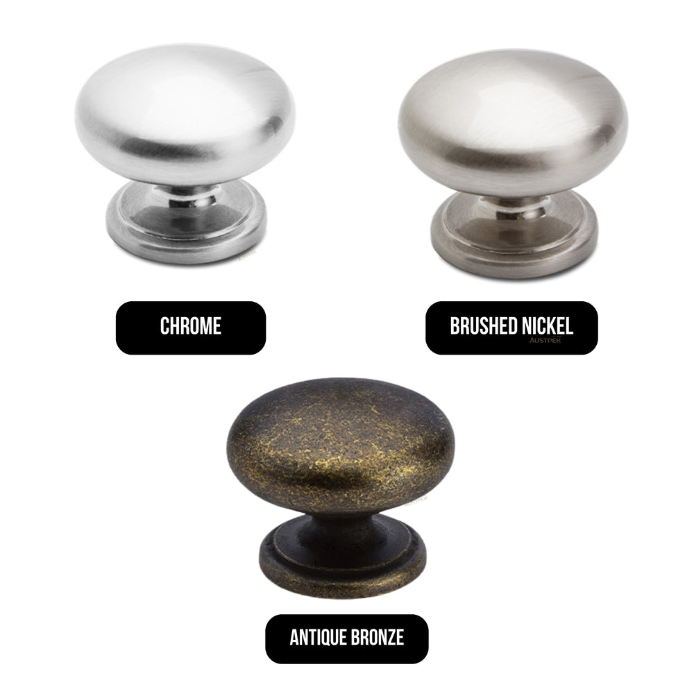 MODULR KNOB HANDLE 33MM CHROME