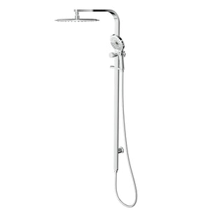 LINSOL OCEANJET ROUND HEAD TWIN SHOWER 1271MM CHROME
