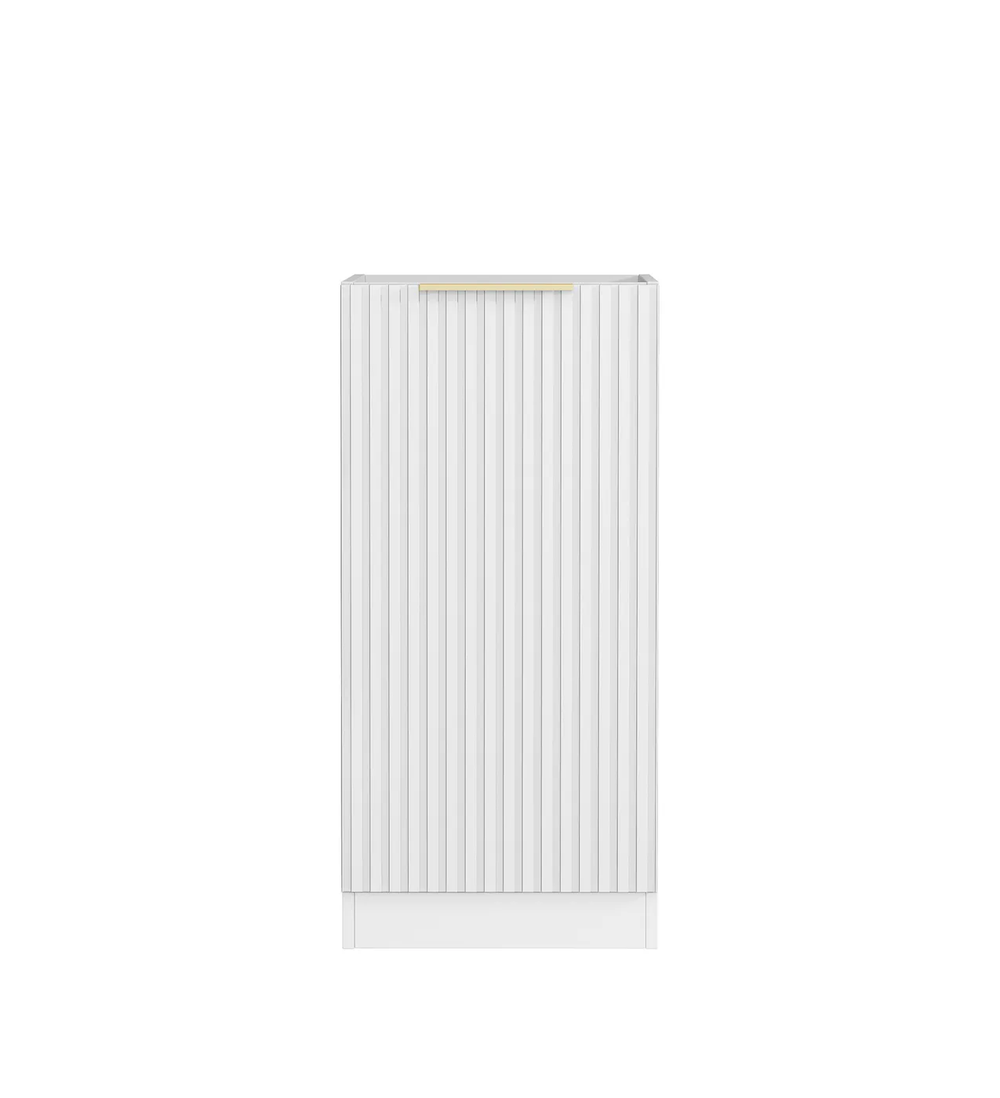 OTTI NOOSA MATTE WHITE 1060MM BASE LAUNDRY CABINET WITH STONE TOP & SINK