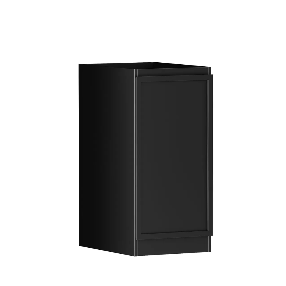 OTTI HAMPSHIRE MATTE BLACK 415MM BASE LAUNDRY CABINET