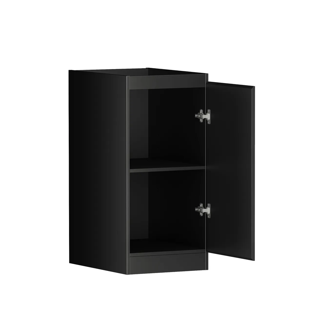 OTTI HAMPSHIRE MATTE BLACK 415MM BASE LAUNDRY CABINET