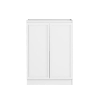 OTTI HAMPSHIRE MATTE WHITE 650MM MINI LAUNDRY SET WITH STONE TOP & SINK