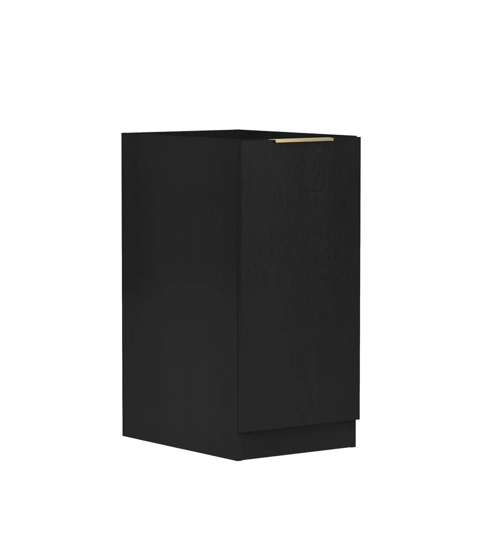 OTTI BYRON BLACK OAK 416MM BASE LAUNDRY CABINET