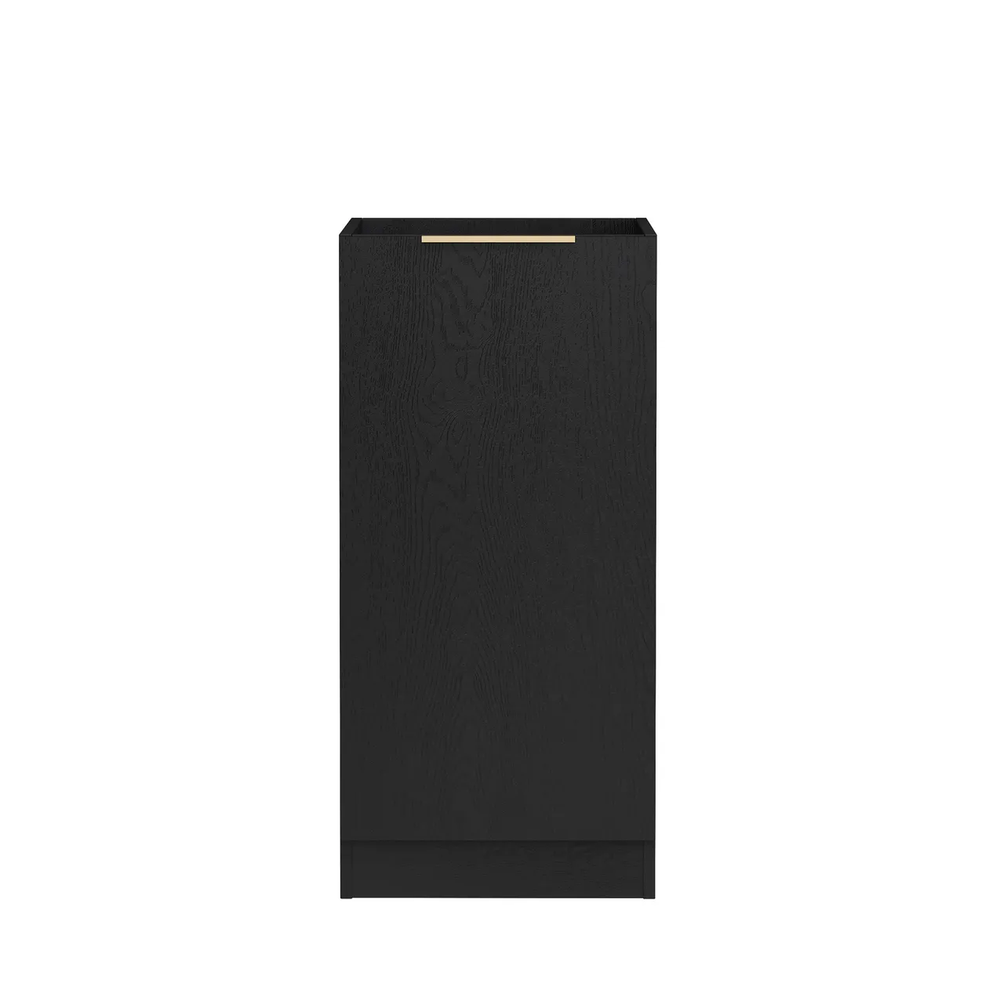 OTTI BYRON BLACK OAK 1715MM LAUNDRY AND WALL CABINET WITH STONE TOP & SINK (PACKAGE-C)