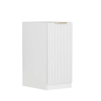 OTTI NOOSA MATTE WHITE 415MM BASE LAUNDRY CABINET WITH INTERNAL DRAWER