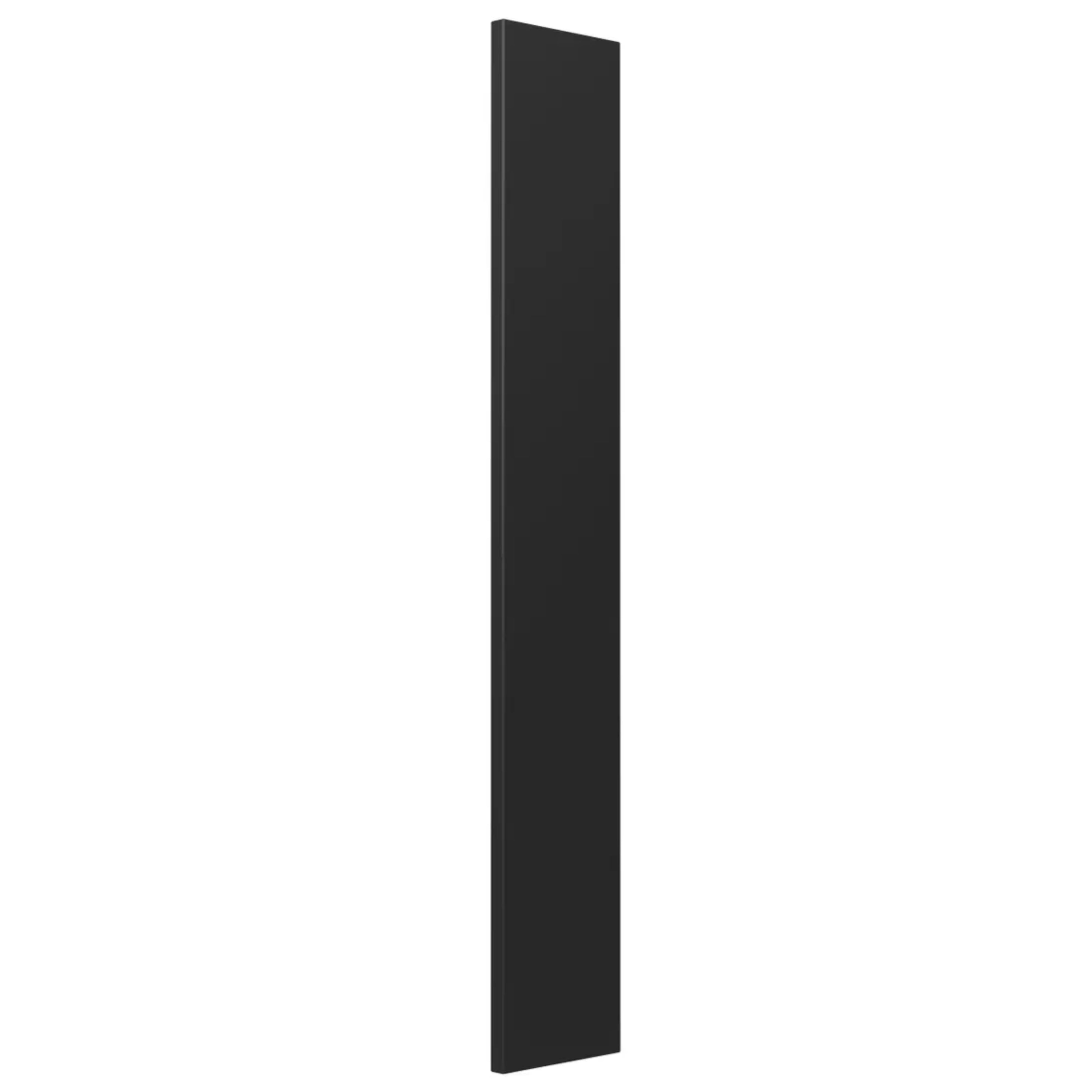 OTTI MATTE BLACK 140MM LAUNDRY FLOOR CABINET FILLER PANEL