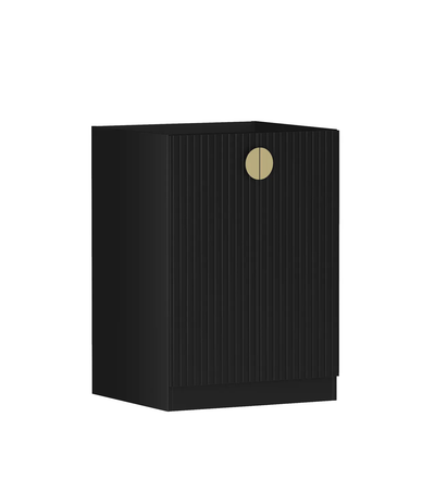 OTTI MARLO MATTE BLACK 630MM BASE LAUNDRY CABINET