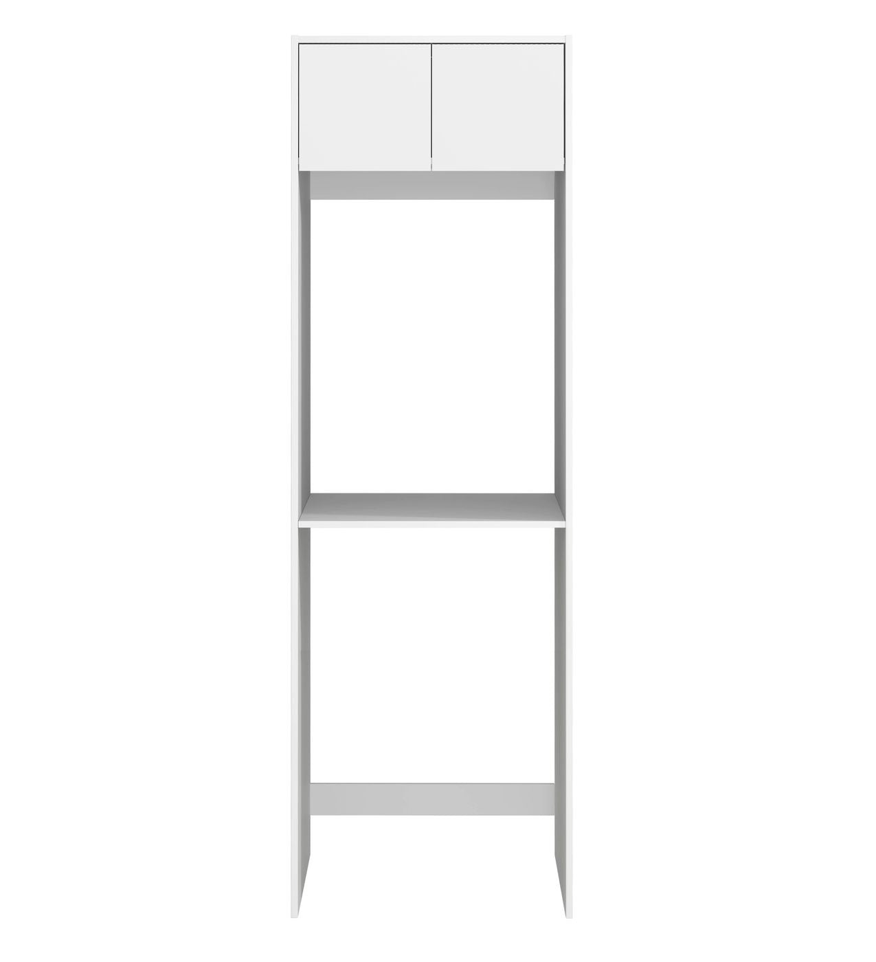 OTTI HAMPSHIRE MATTE WHITE 2100MM LAUNDRY TALL WASHING MACHINE CABINET