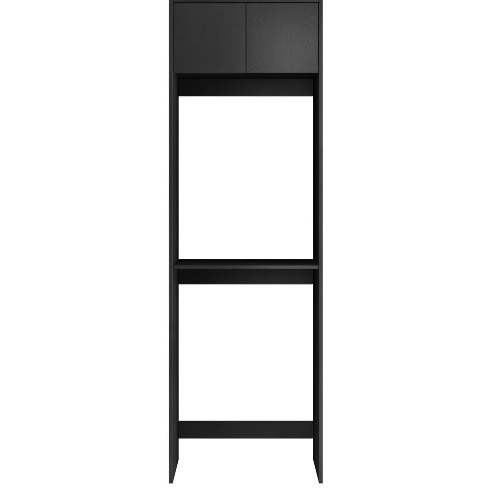 OTTI BYRON BLACK OAK 2100MM LAUNDRY TALL WASHING MACHINE CABINET
