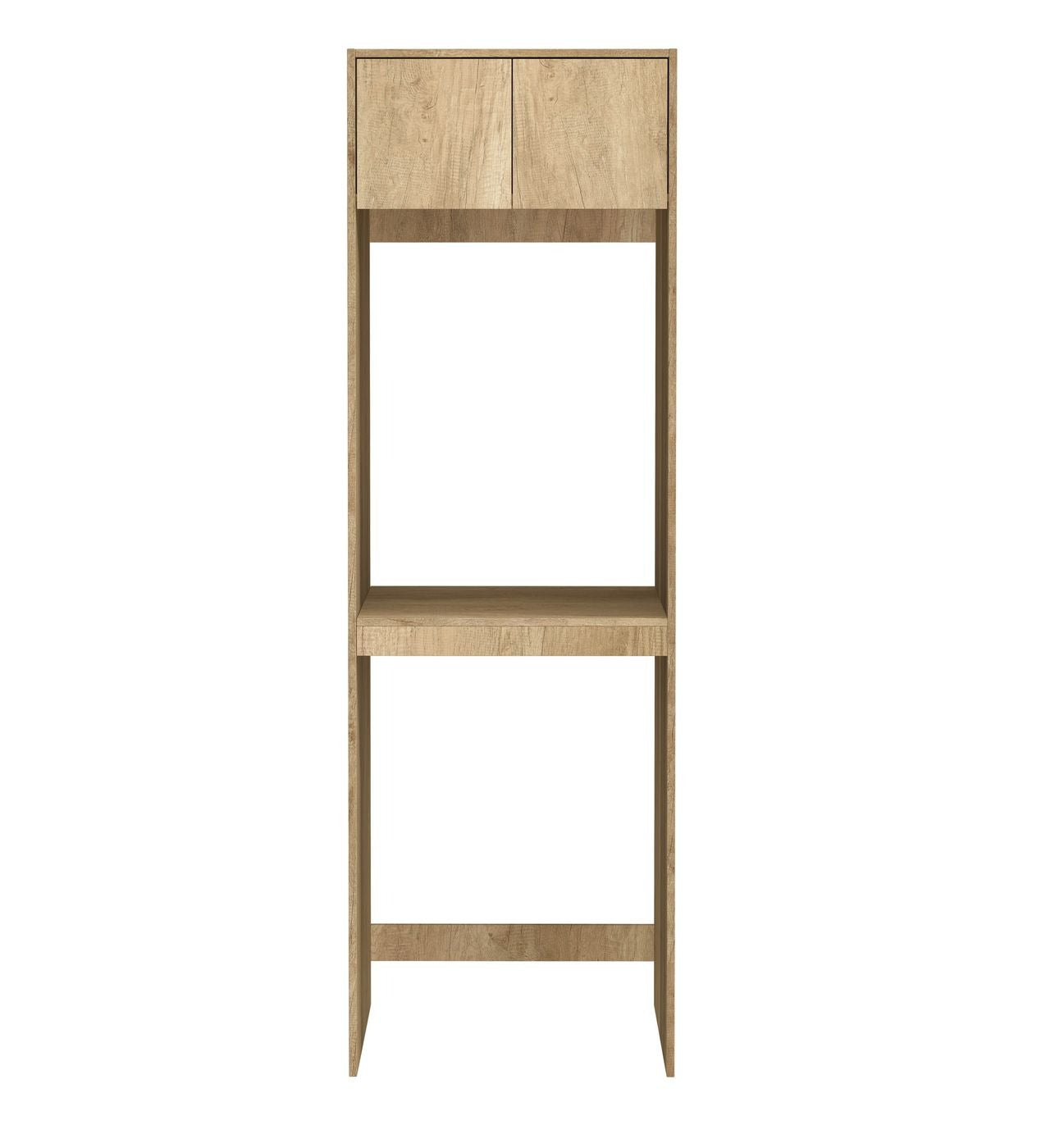OTTI BYRON NATURAL OAK 1715MM LAUNDRY AND WALL CABINET WITH STONE TOP & SINK (PACKAGE-C)