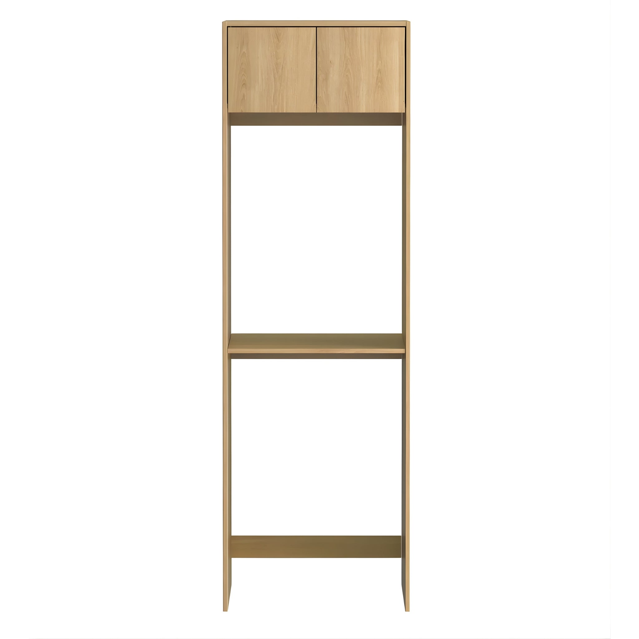 OTTI HAVANA WOODLAND OAK FLUTED 1715MM LAUNDRY AND WALL CABINET WITH STONE TOP & SINK (PACKAGE-C)