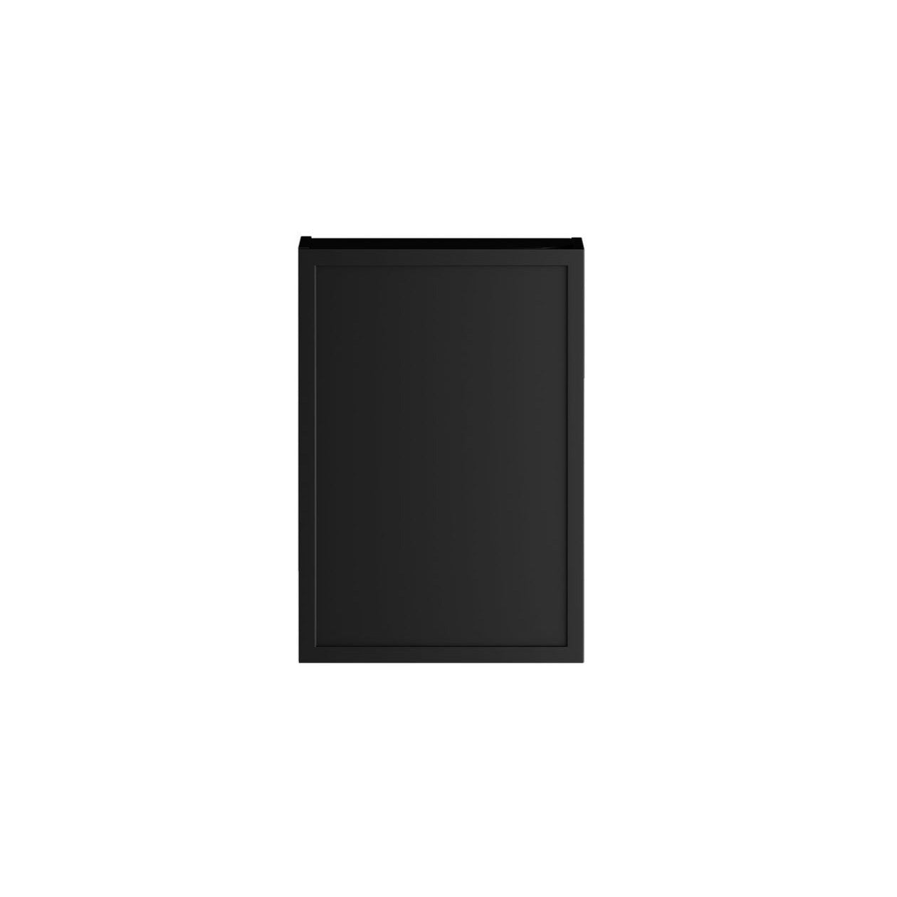 OTTI HAMPSHIRE MATTE BLACK 415MM WALL LAUNDRY CABINET