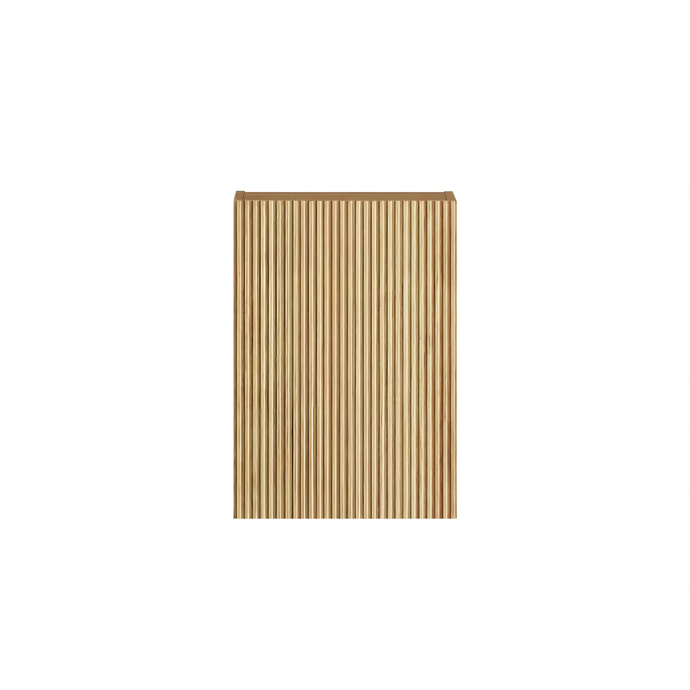 OTTI HAVANA WOODLAND OAK FLUTED 415MM WALL LAUNDRY CABINET