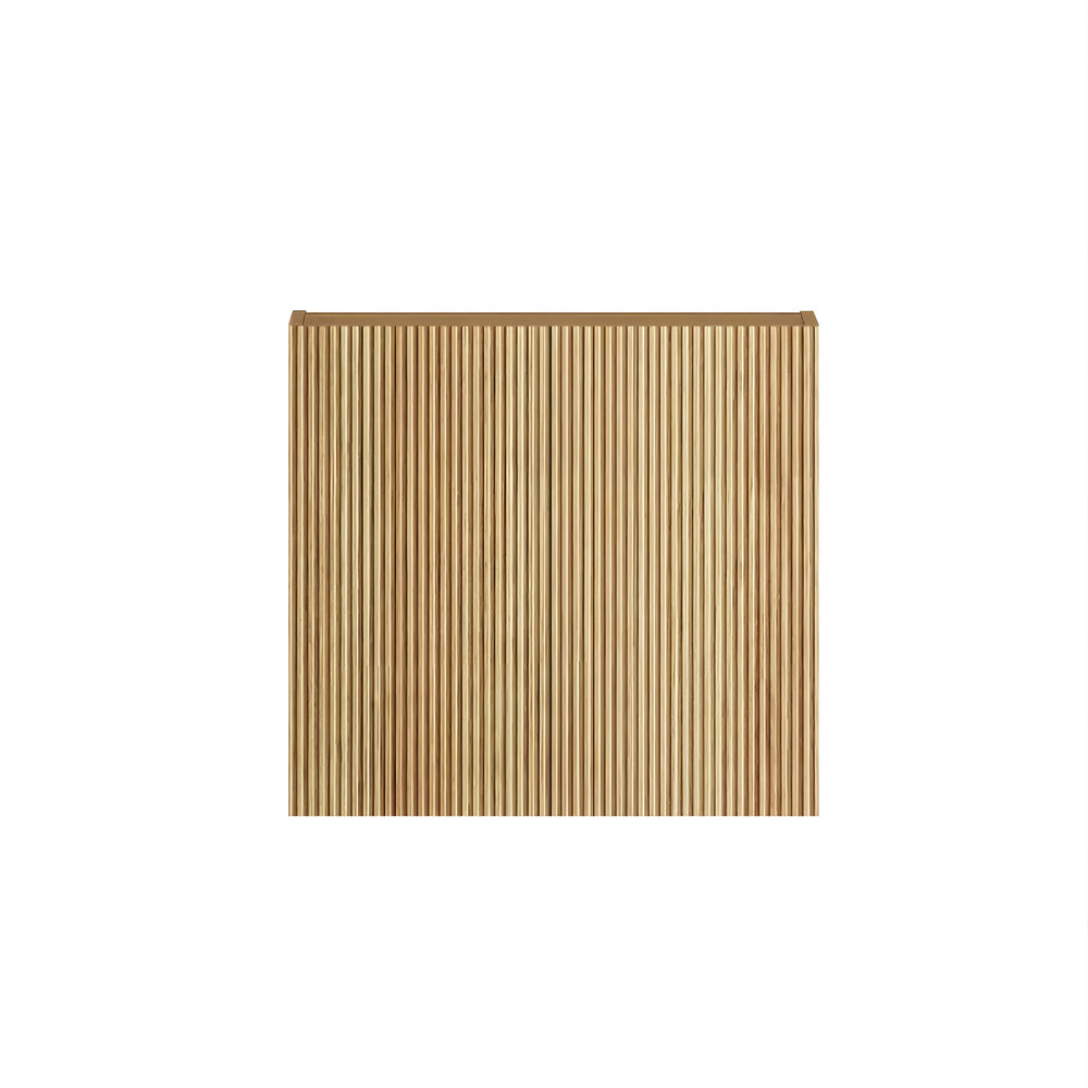 OTTI HAVANA WOODLAND OAK FLUTED 630MM WALL LAUNDRY CABINET
