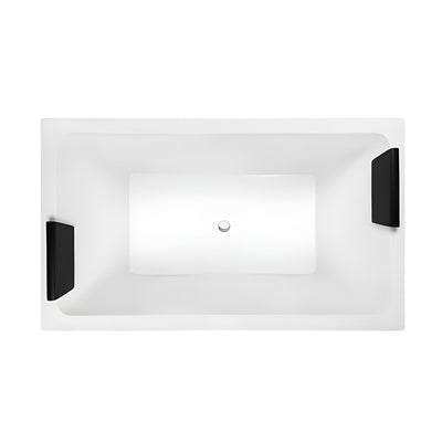 DECINA LAGO ISLAND BATH GLOSS WHITE 1795MM