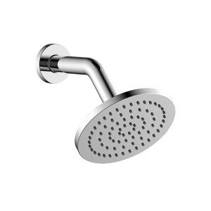 GARETH ASHTON ABS ROUND SHOWER WITH ARM 152MM CHROME