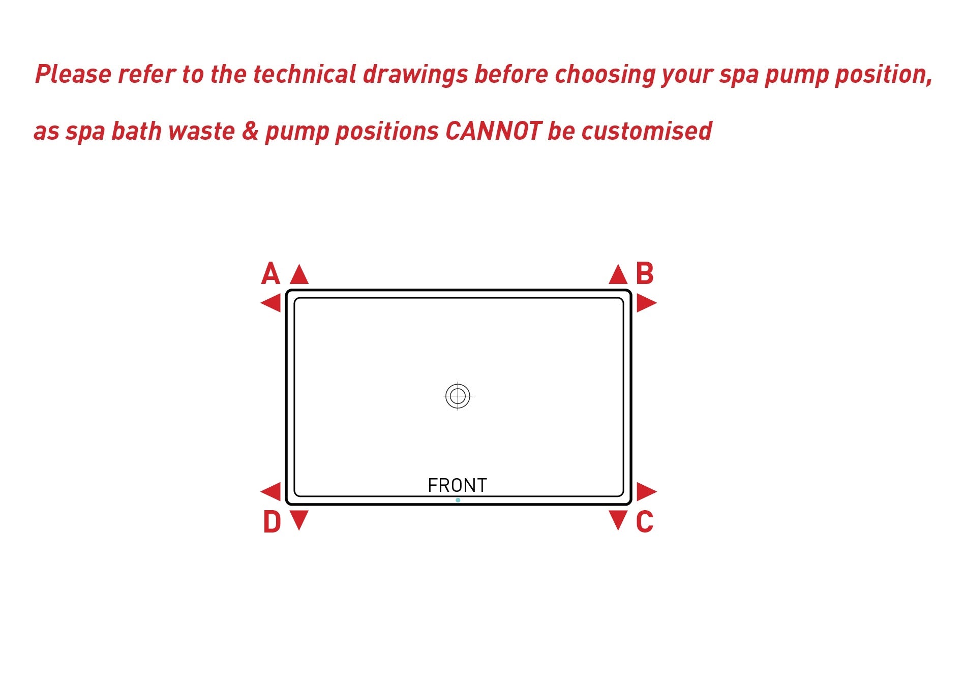 DECINA LAGO INSET CONTOUR SPA BATH GLOSS WHITE 1795MM WITH 18-JETS