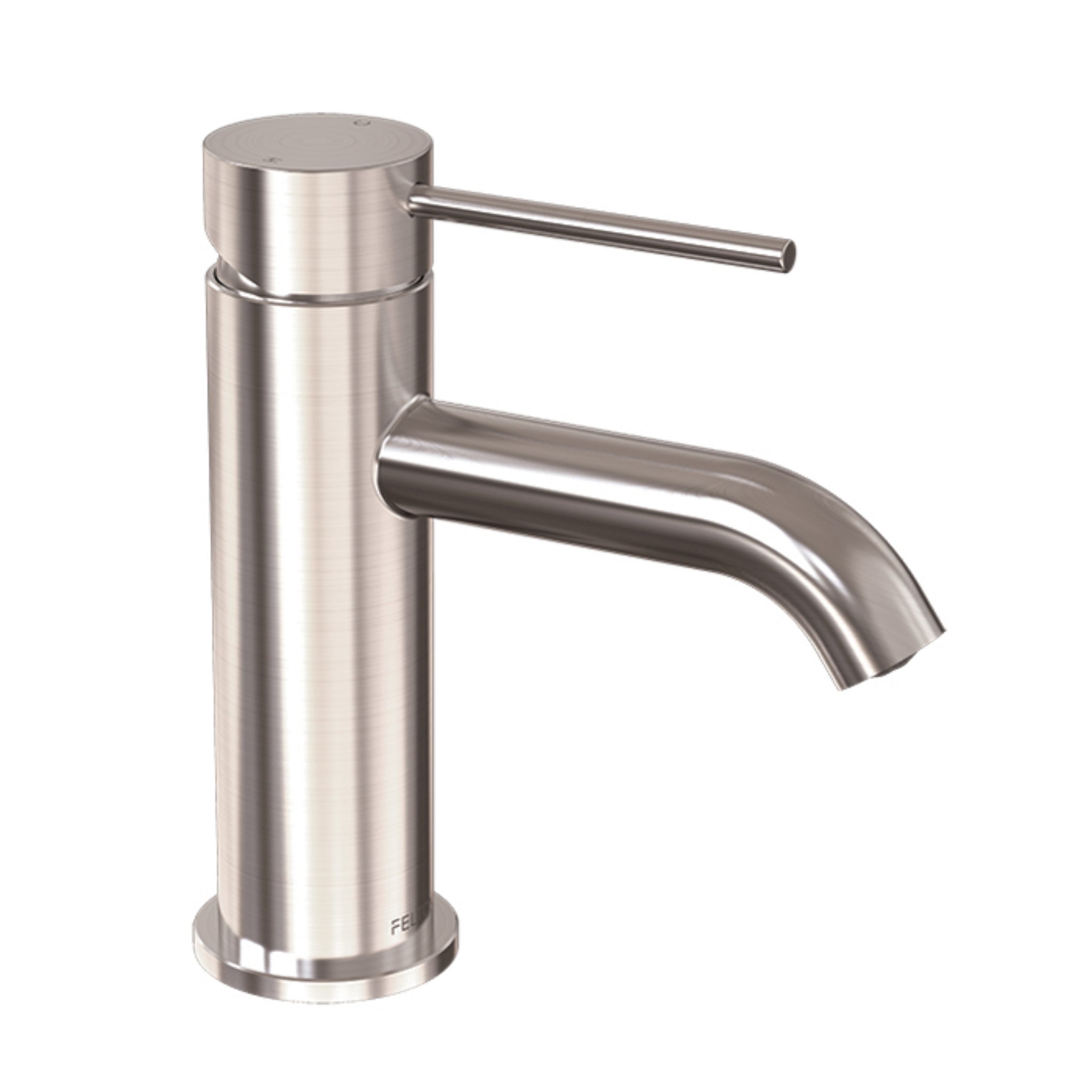 FELTON LINEA BASIN MIXER 165MM BRUSHED NICKEL