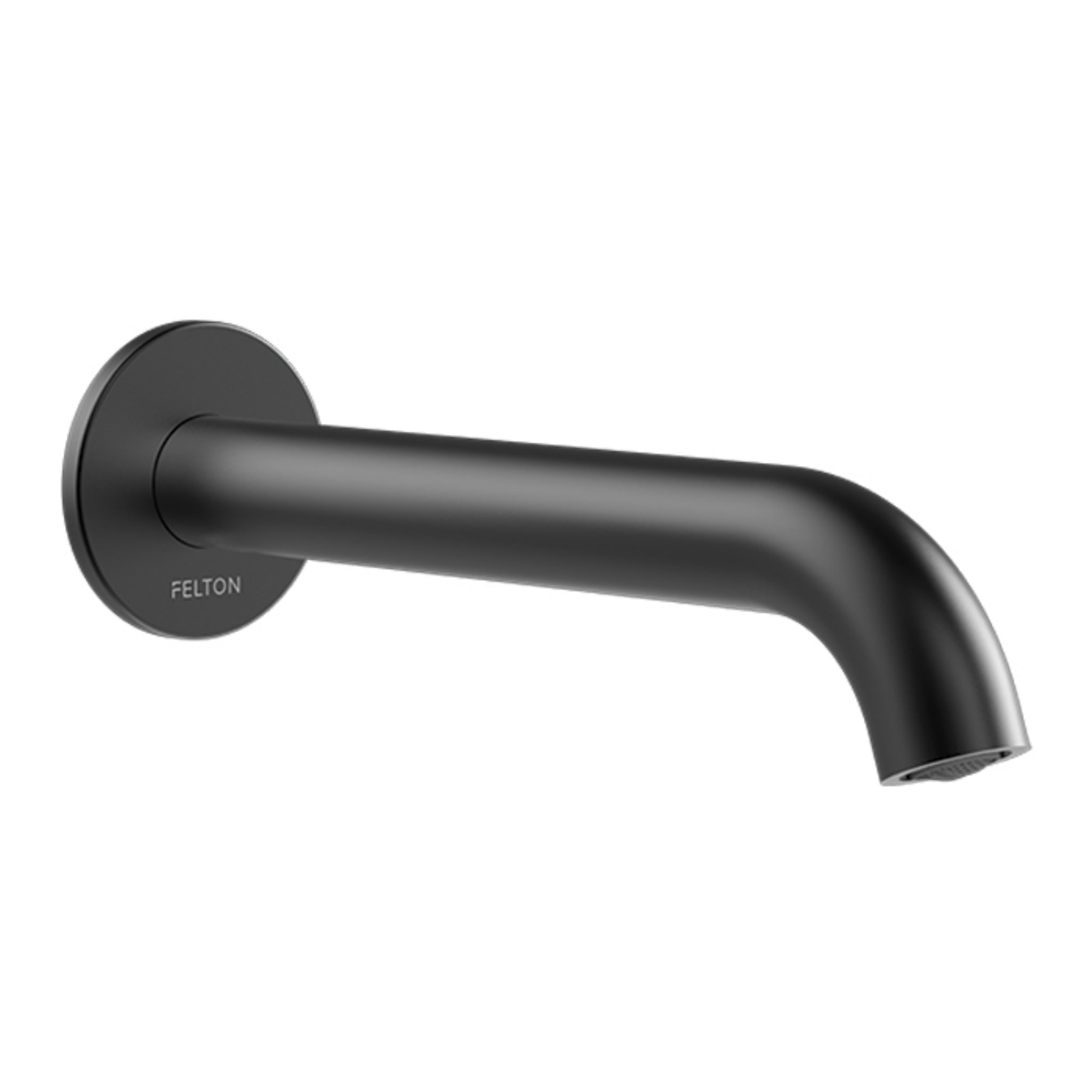 FELTON LINEA BATH SPOUT 200MM BLACK