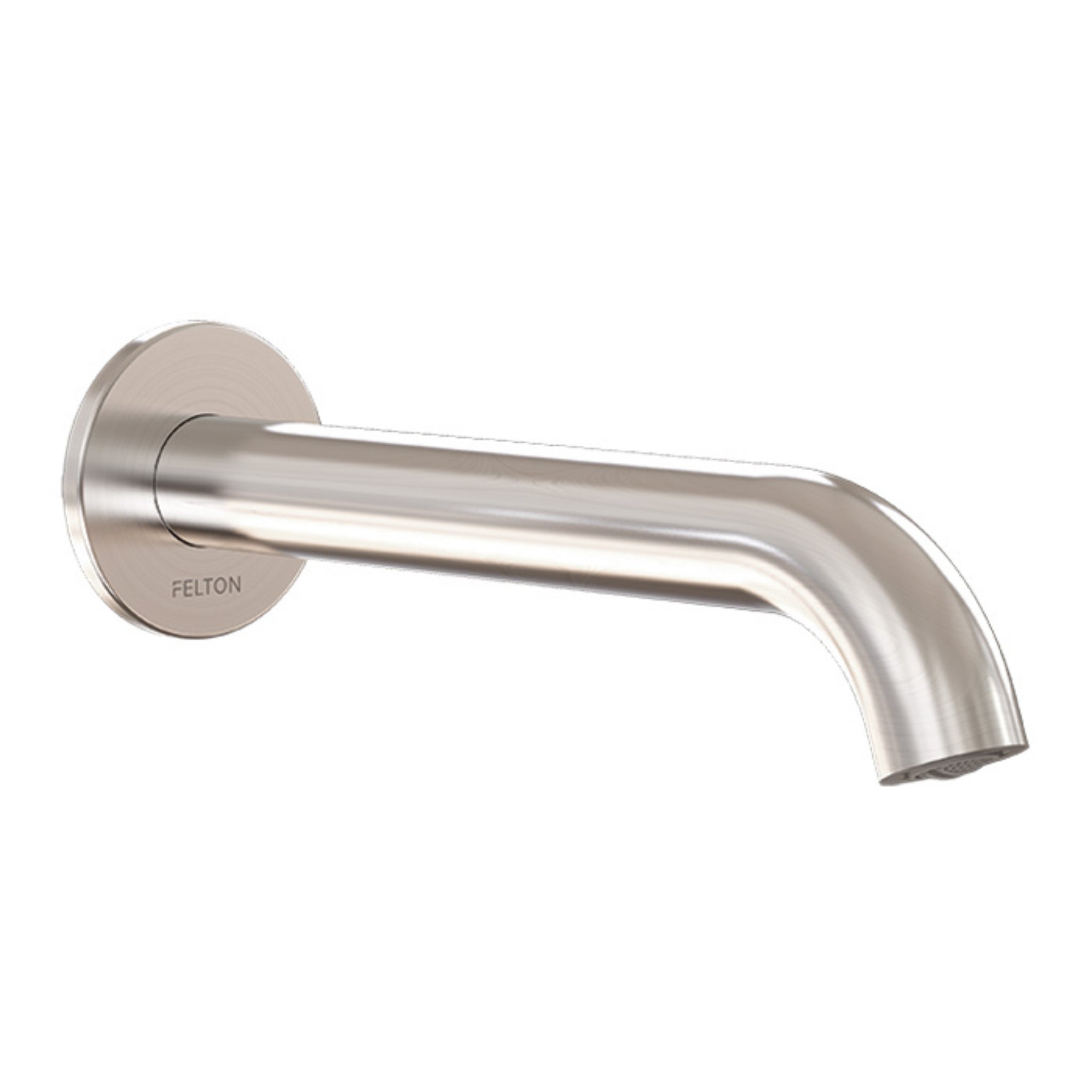 FELTON LINEA BATH SPOUT 200MM BRUSHED NICKEL