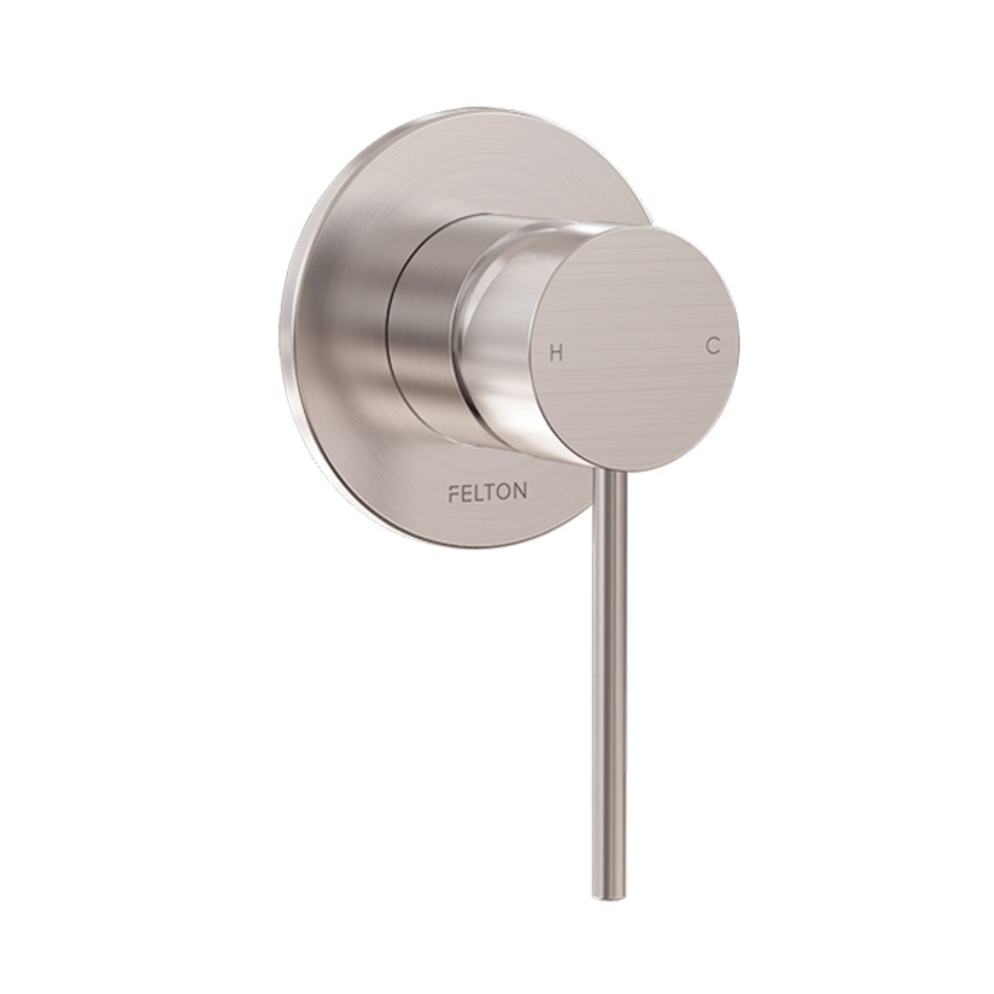 FELTON LINEA SHOWER MIXER BRUSHED NICKEL