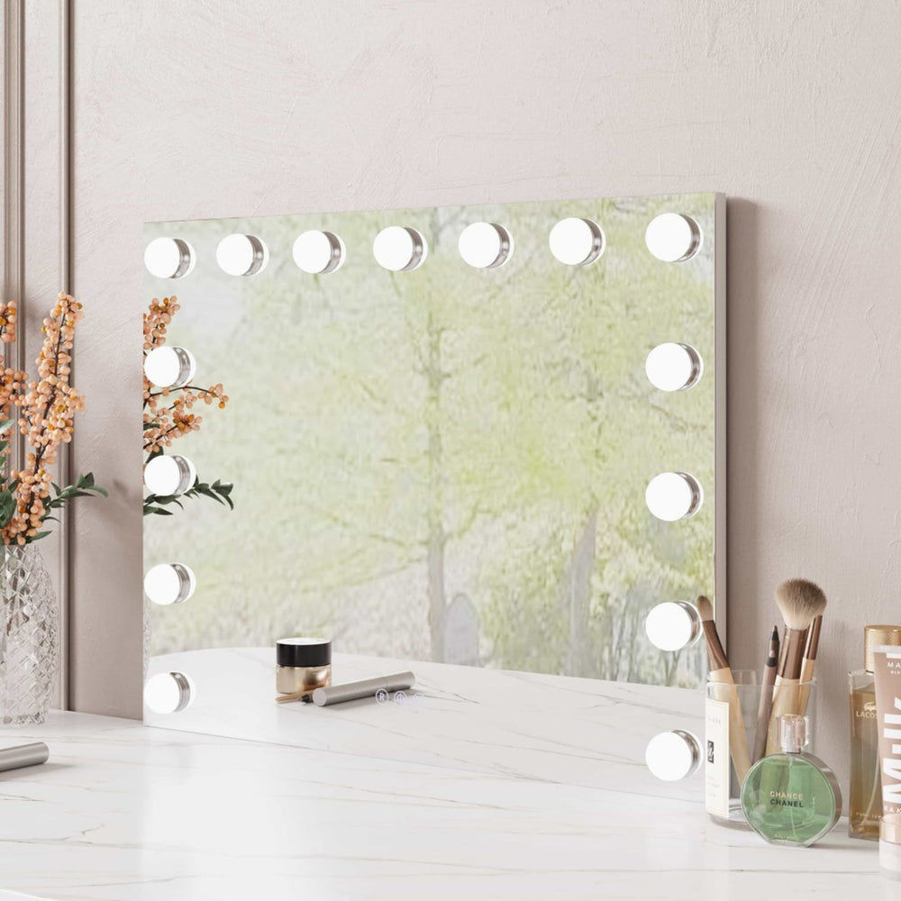 MERCIO LUNA FRAMELESS LED FRONTLIT MAKEUP MIRROR 580X450MM