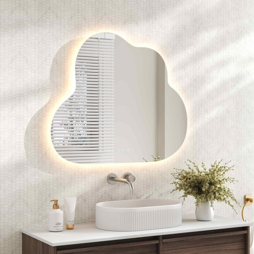 MERCIO LUNA FRAMELESS CLOUD LED MIRROR 700X1000MM