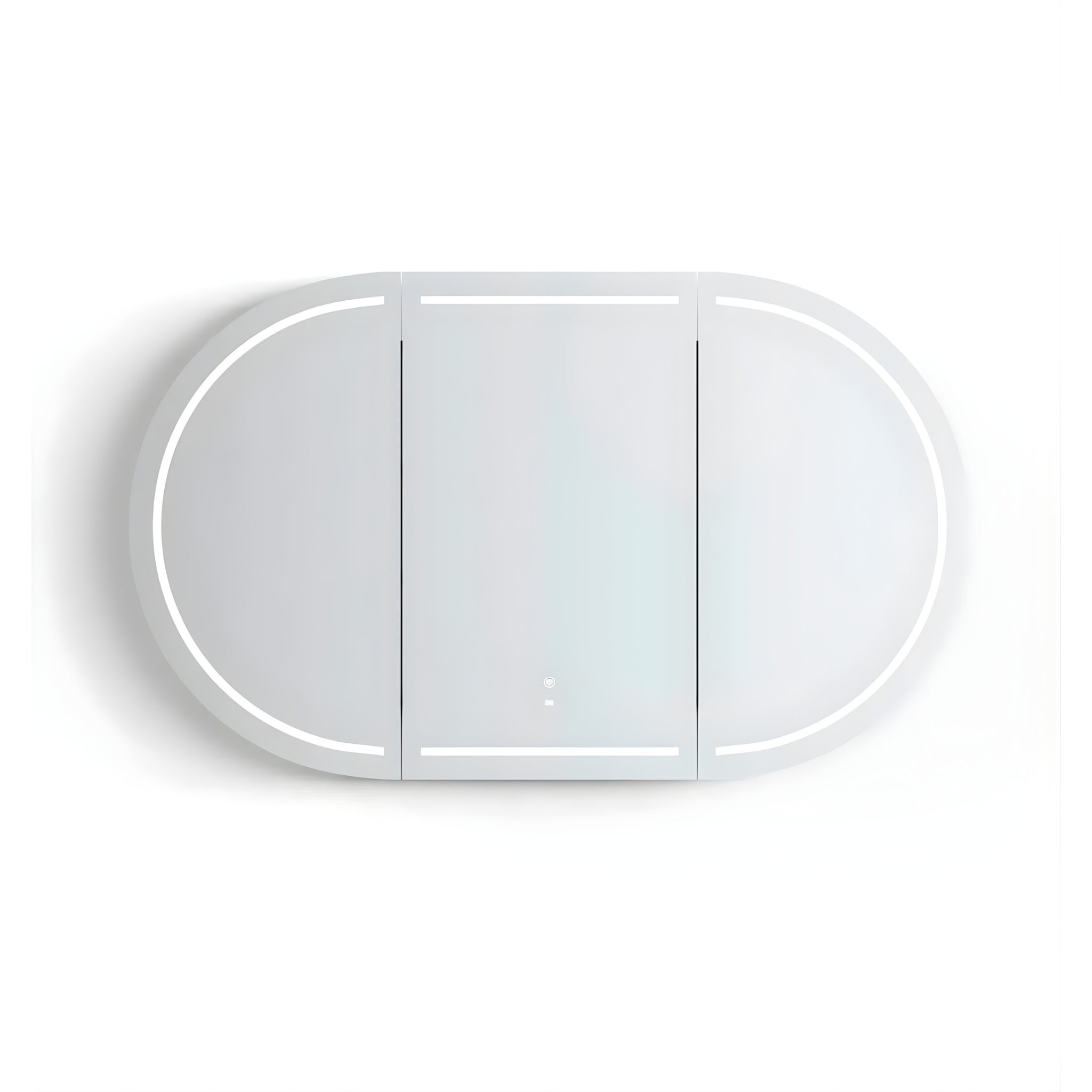 OTTI BONDI WOODLAND OAK LED SHAVING CABINET WITH POWERPOINT 1500X900MM