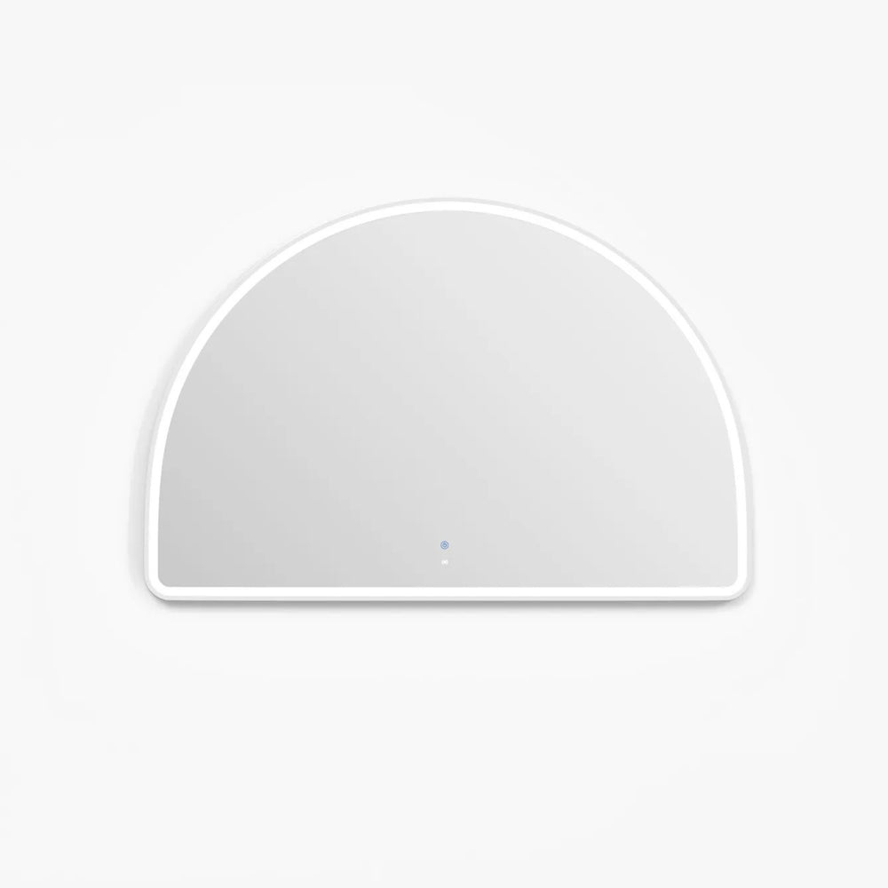 OTTI MOONLIGHT ARCHIE METAL FRAMED TUFFI LED MIRROR WHITE 1500X1000MM