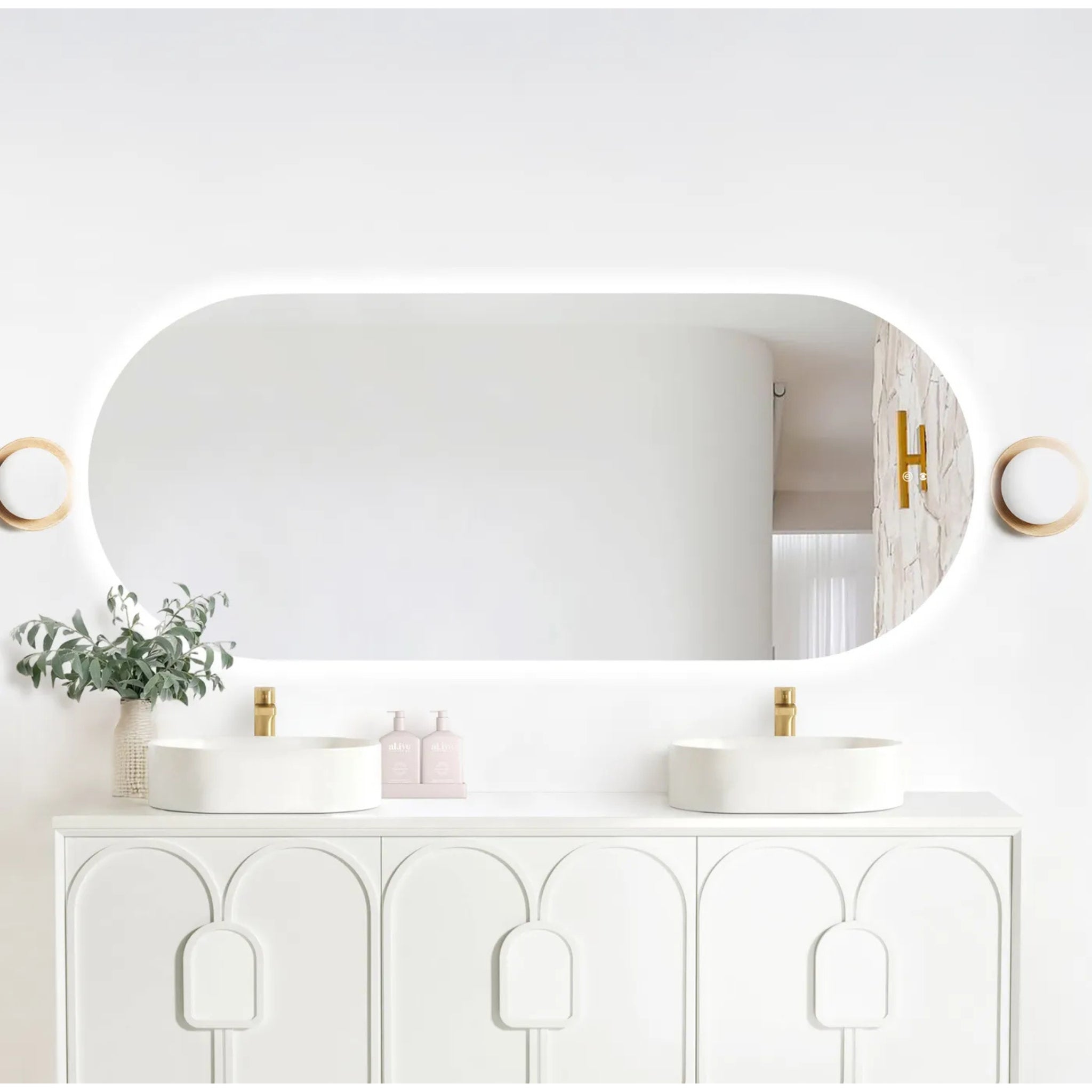 OTTI NOOSA FRAMELESS LED MIRROR 750X1800MM