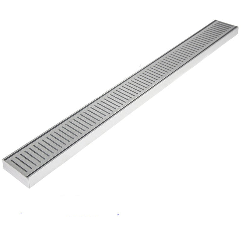 AQUAPERLA FLOOR GRATE 300X26MM CHROME