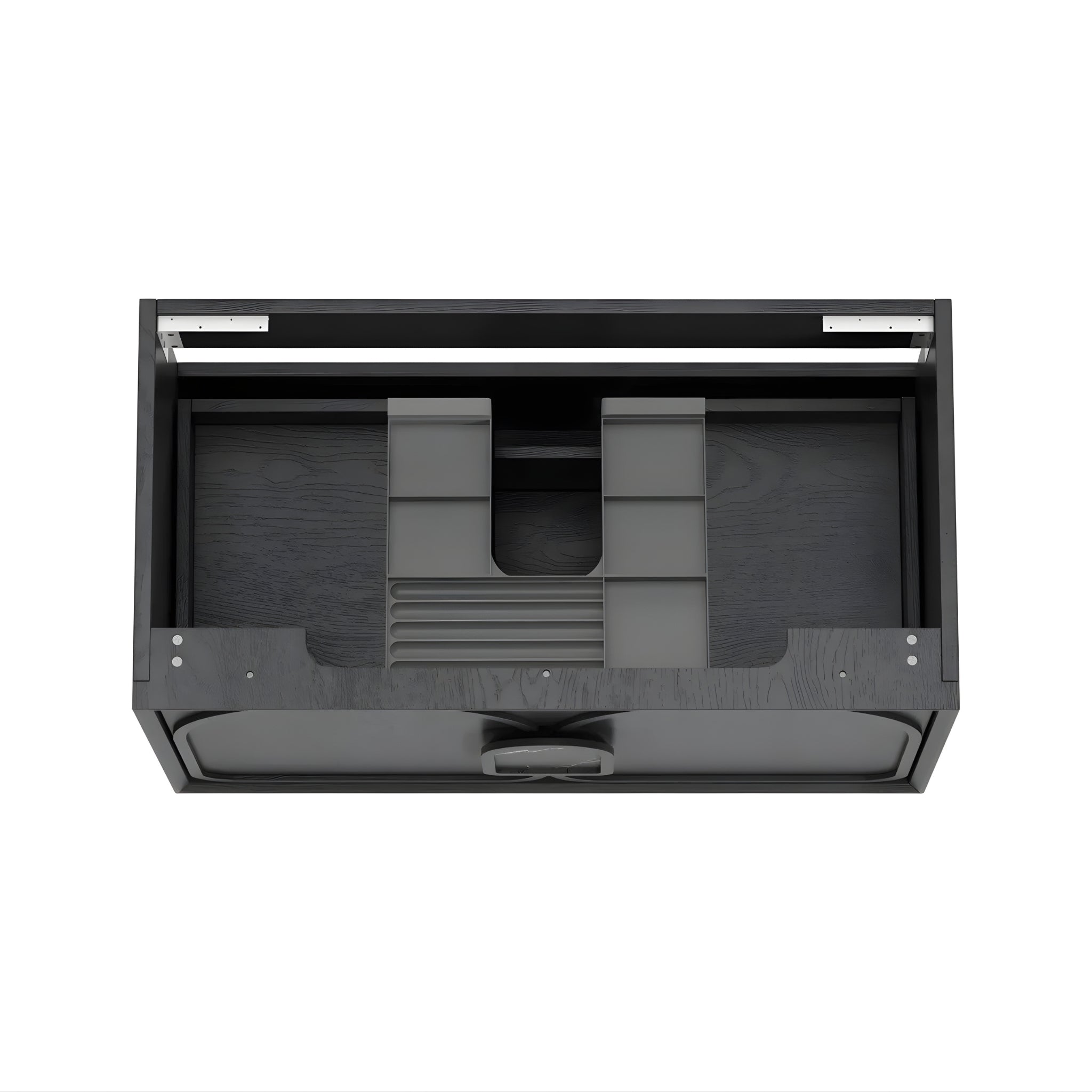 OTTI LAGUNA MARK II BLACK OAK 900MM SINGLE BOWL WALL HUNG VANITY