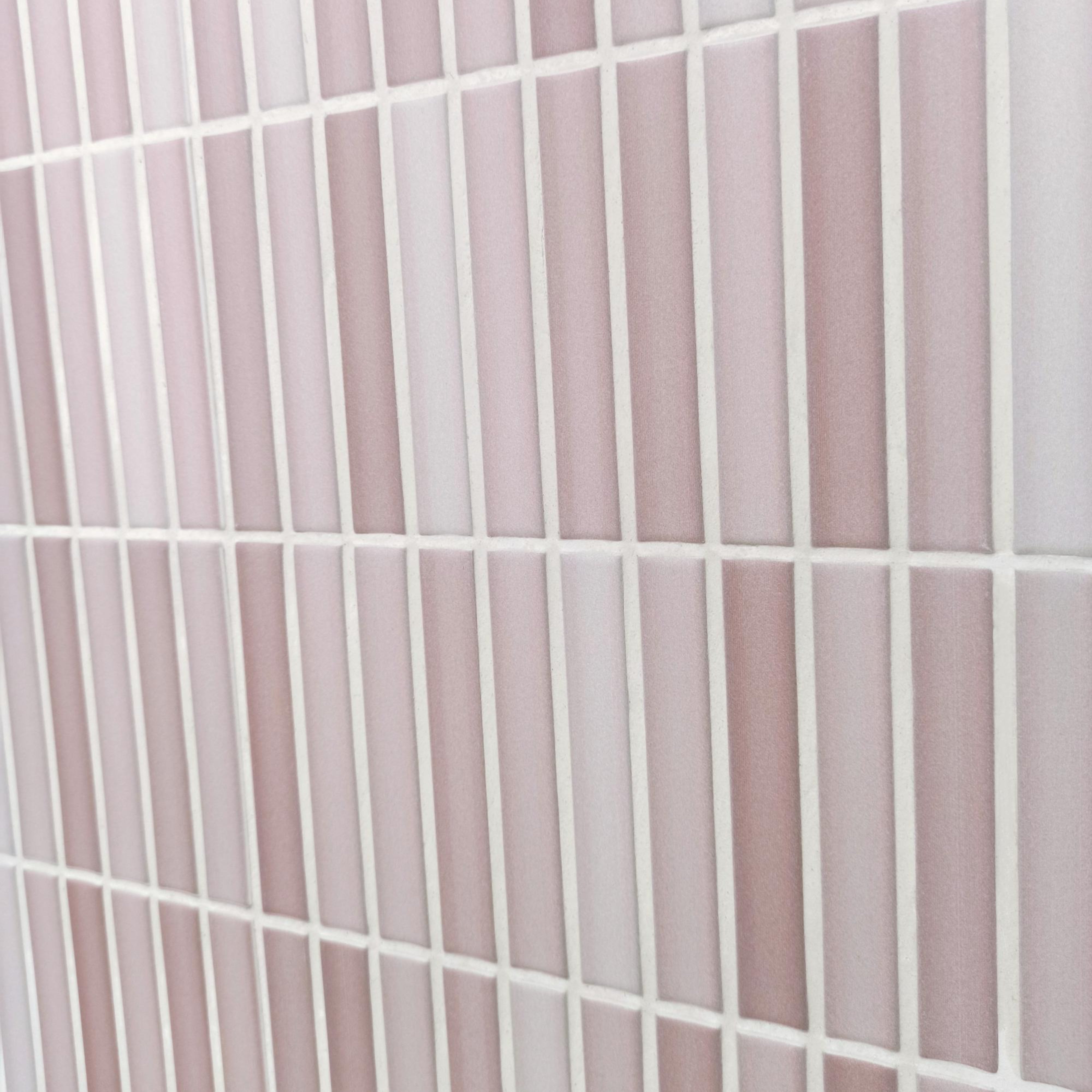 DUNE CERAMICA KIT-KAT LILAC MATTE 115X231MM MOSAIC TILE (PER BOX)