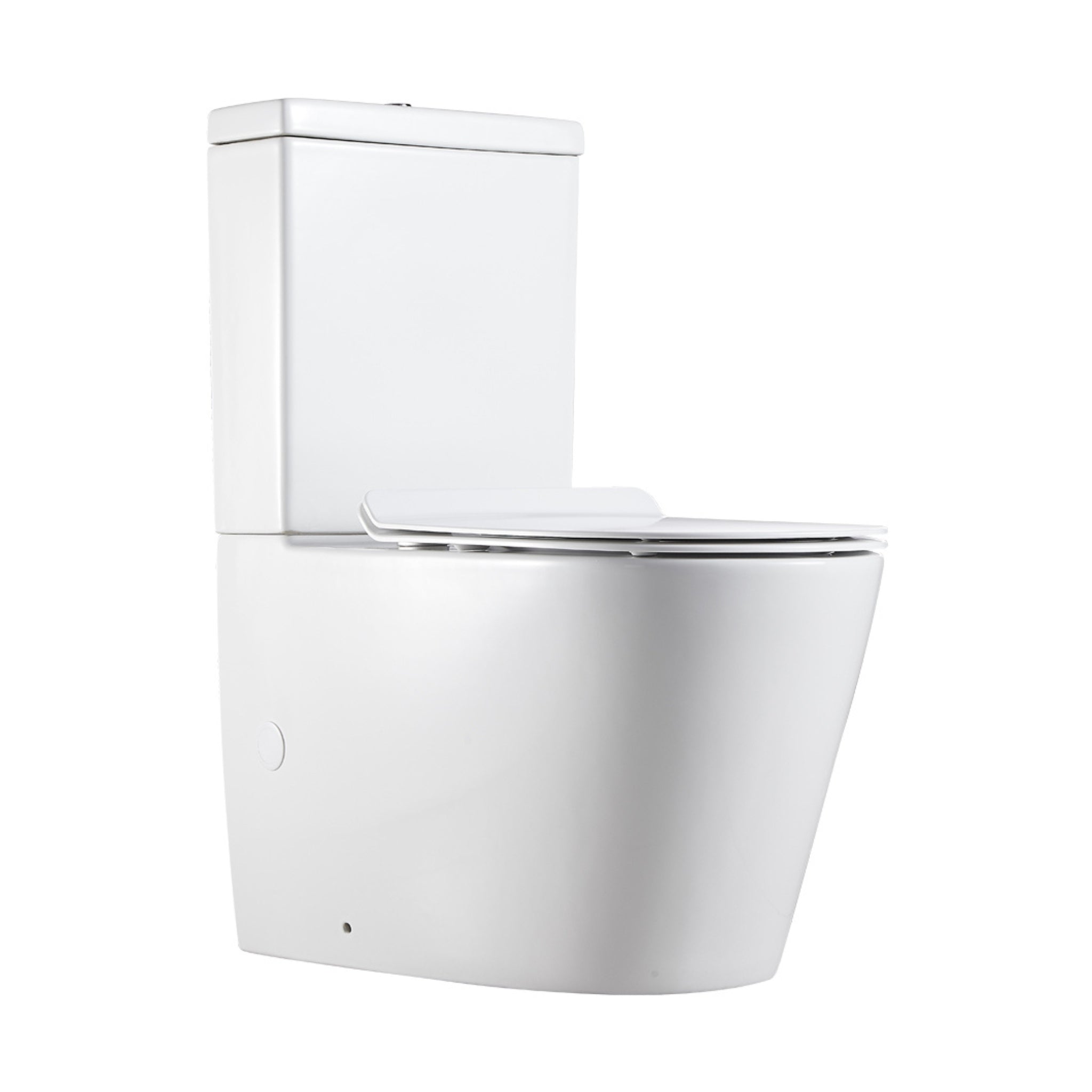 LUKKA AGENA BACK TO WALL TOILET SUITE GLOSS WHITE