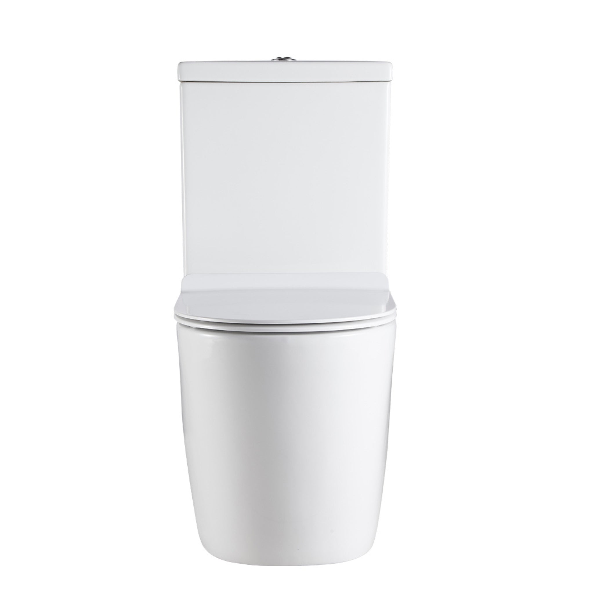 LUKKA AGENA BACK TO WALL TOILET SUITE GLOSS WHITE