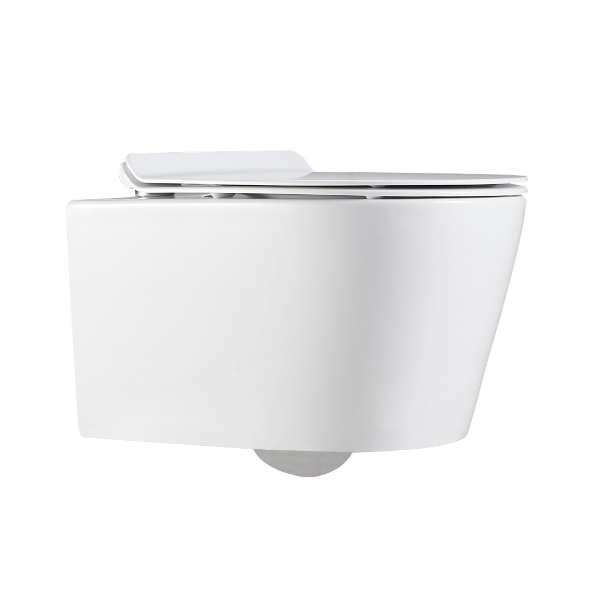 LUKKA AGENA RIMLESS WALL HUNG PAN WHITE