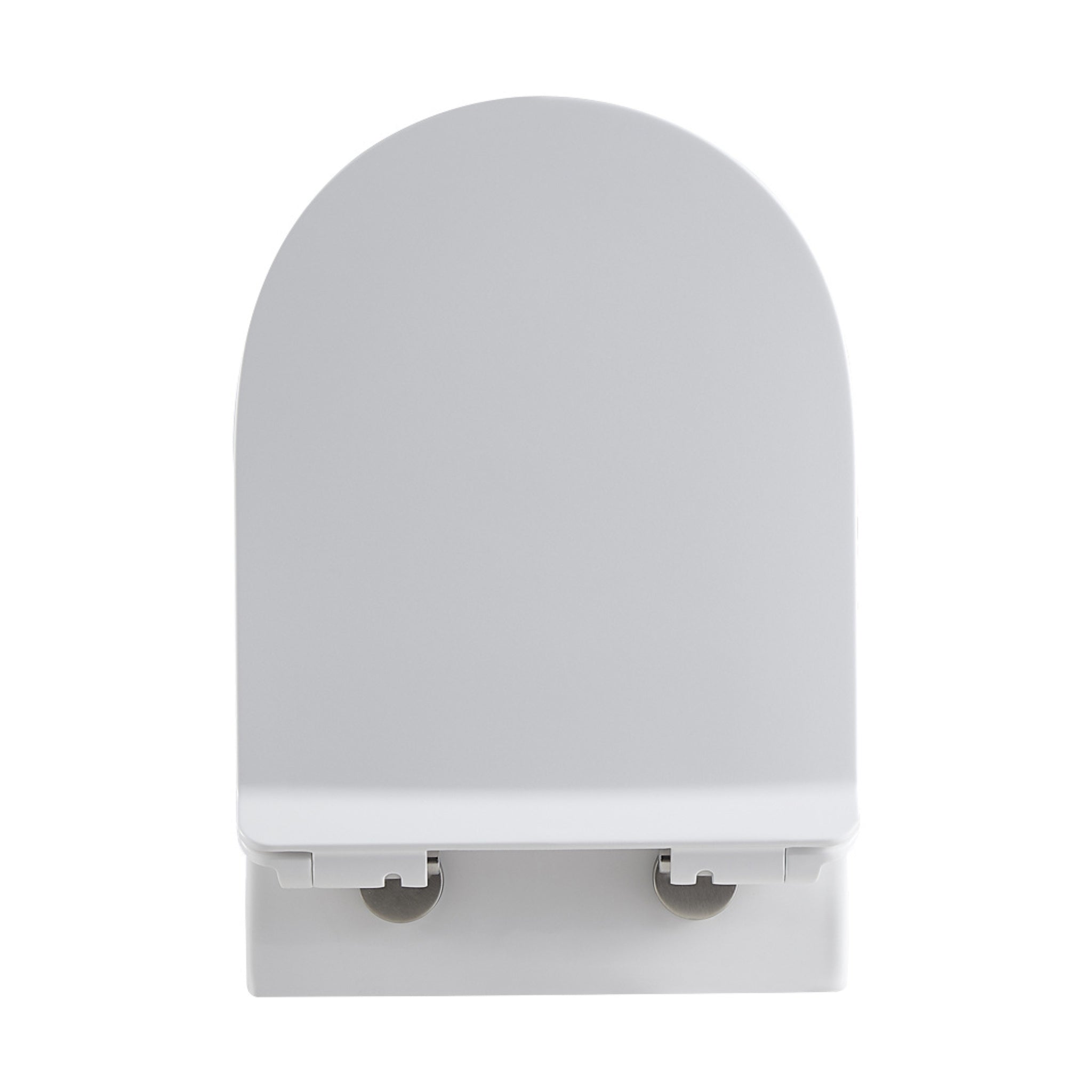 LUKKA AGENA RIMLESS WALL HUNG PAN WHITE