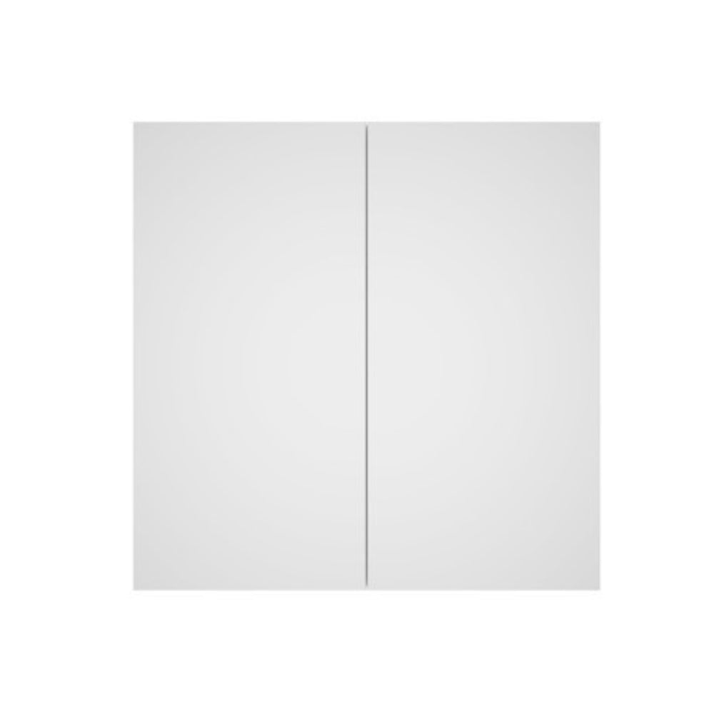 LUKKA ALPHA GLOSS WHITE PVC SHAVING CABINET 750X750MM