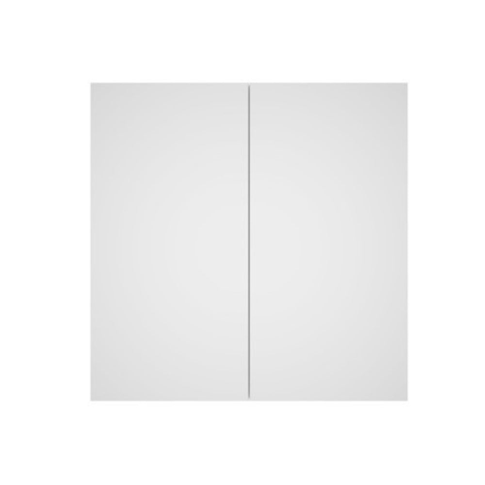 LUKKA ALPHA GLOSS WHITE PVC SHAVING CABINET 750X750MM