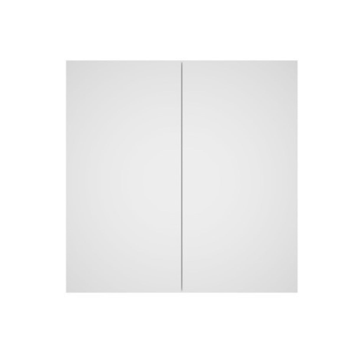 LUKKA ALPHA GLOSS WHITE PVC SHAVING CABINET 750X750MM
