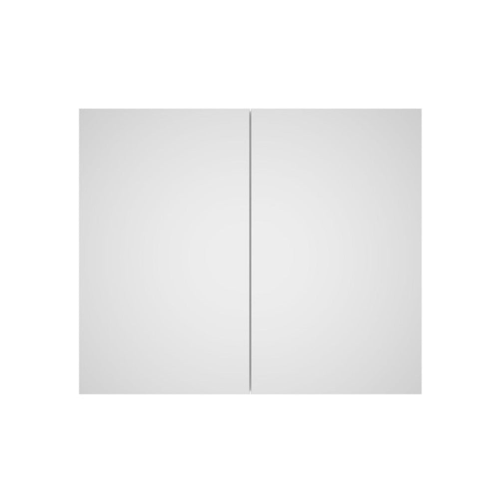 LUKKA ALPHA GLOSS WHITE PVC SHAVING CABINET 900X750MM
