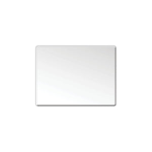 LUKKA RECTTA RECTANGULAR FRAMELESS BEVEL EDGE PLAIN MIRROR 1200X900MM