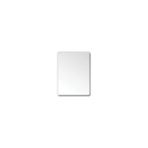 LUKKA RECTTA RECTANGULAR FRAMELESS BEVEL EDGE PLAIN MIRROR 450X600MM