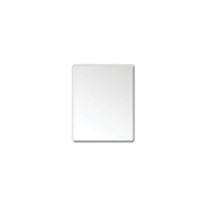 LUKKA RECTTA RECTANGULAR FRAMELESS BEVEL EDGE PLAIN MIRROR 600X750MM