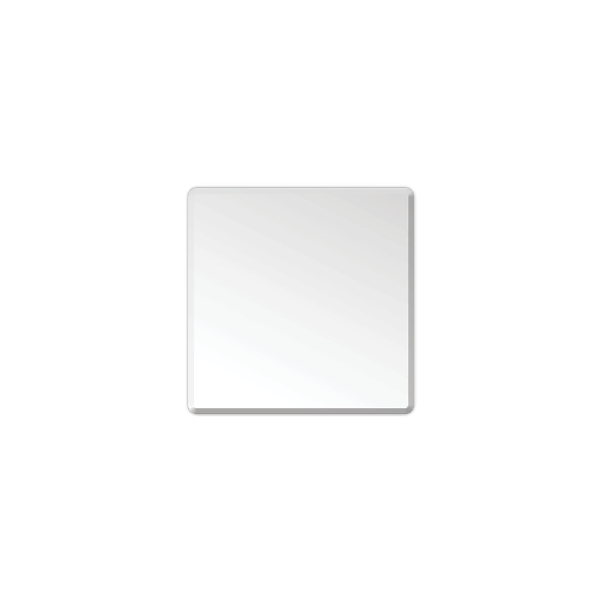 LUKKA RECTTA RECTANGULAR FRAMELESS BEVEL EDGE PLAIN MIRROR 750X750MM