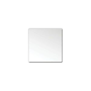LUKKA RECTTA RECTANGULAR FRAMELESS BEVEL EDGE PLAIN MIRROR 750X750MM