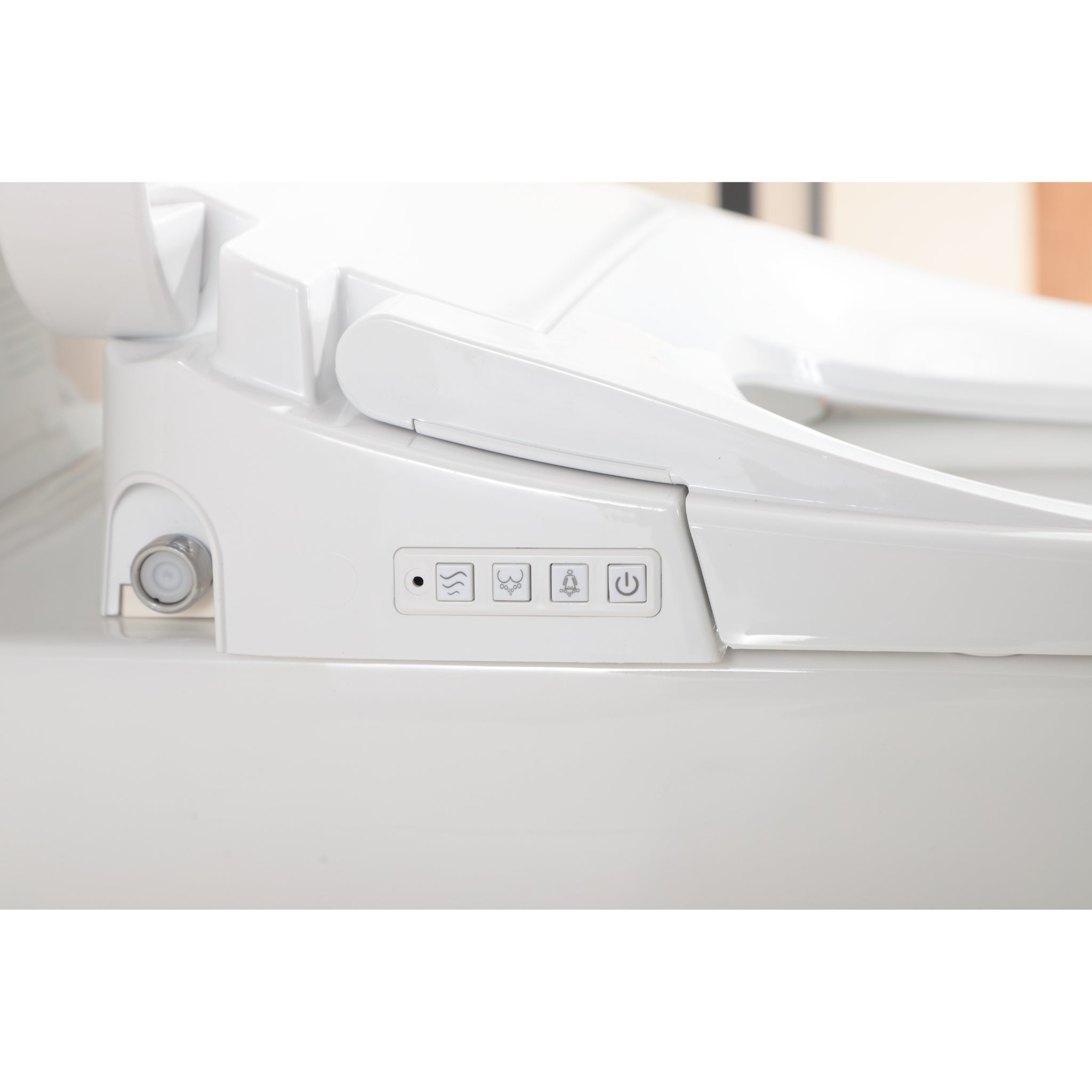 LUKKA CHIOS BIDET WITH SIDE CONTROL GLOSS WHITE