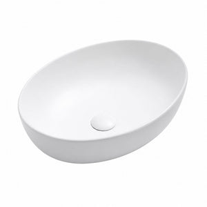 LUKKA CAREY ABOVE COUNTER BASIN MATTE WHITE 520MM