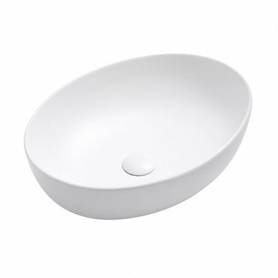 LUKKA CAREY ABOVE COUNTER BASIN MATTE WHITE 520MM