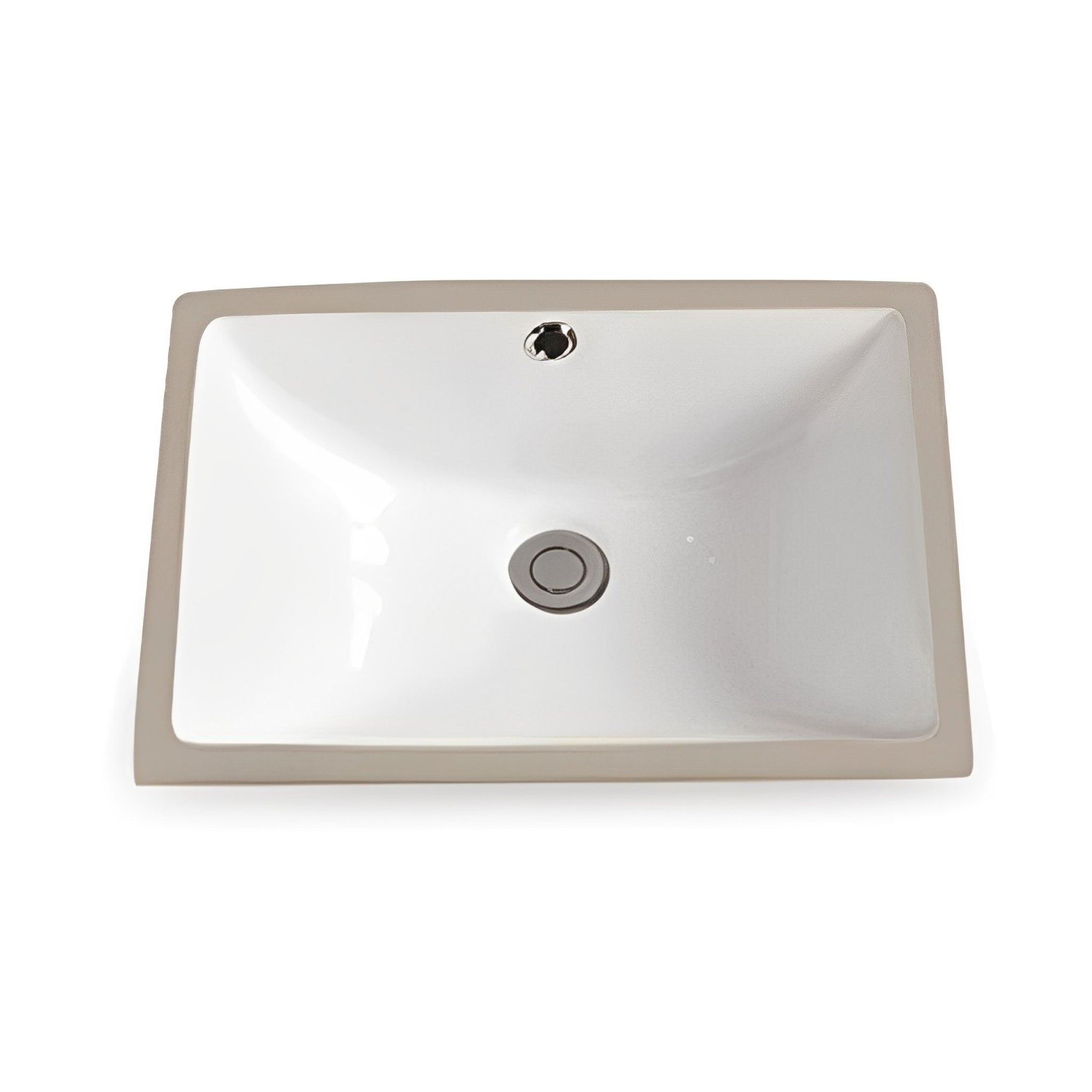 LUKKA CRETE UNDER COUNTER BASIN GLOSS WHITE 460MM